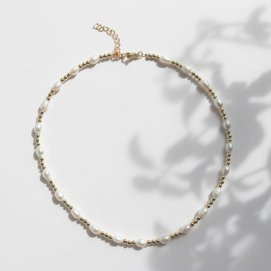 Simple Pearl Choker