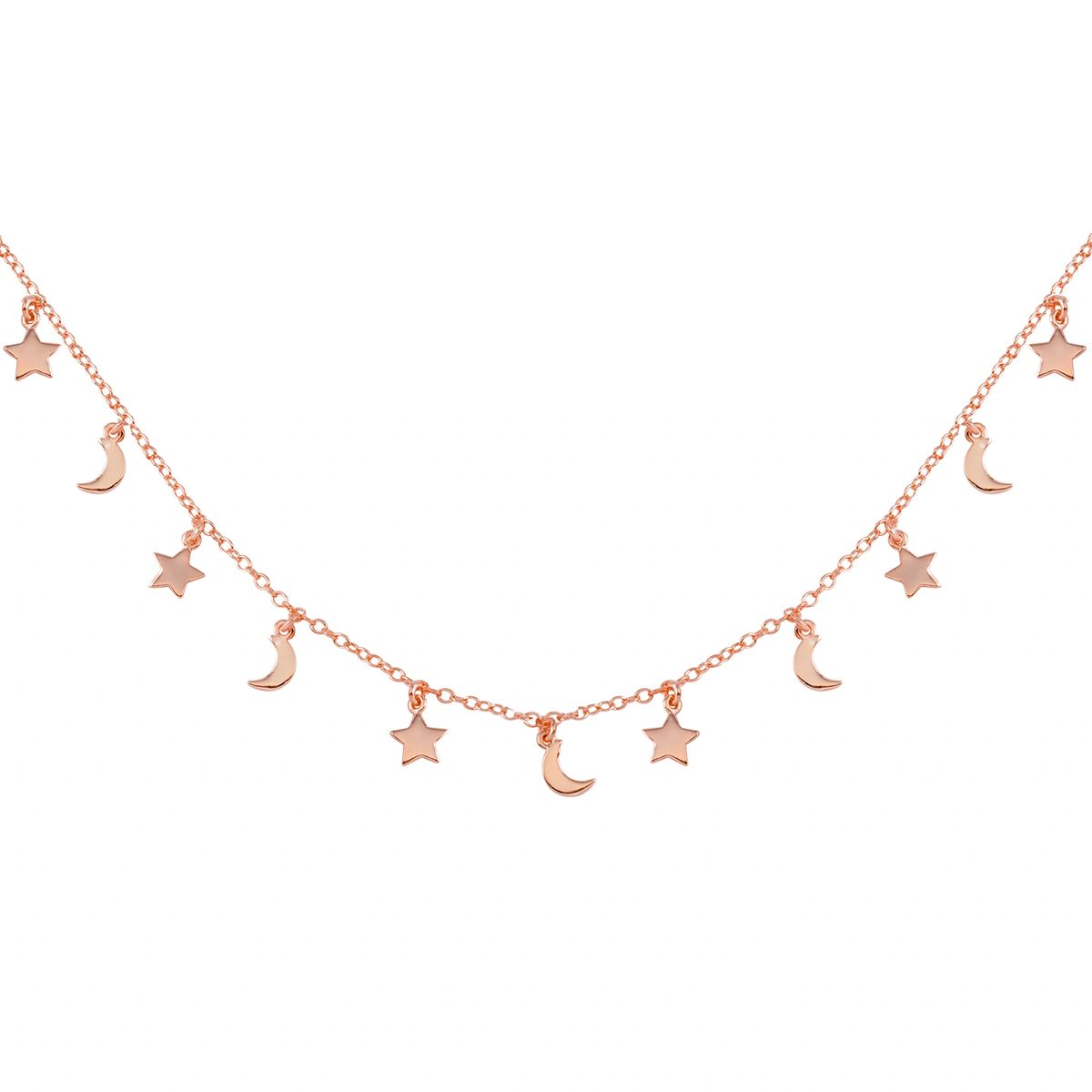 Stars and Moon Necklace