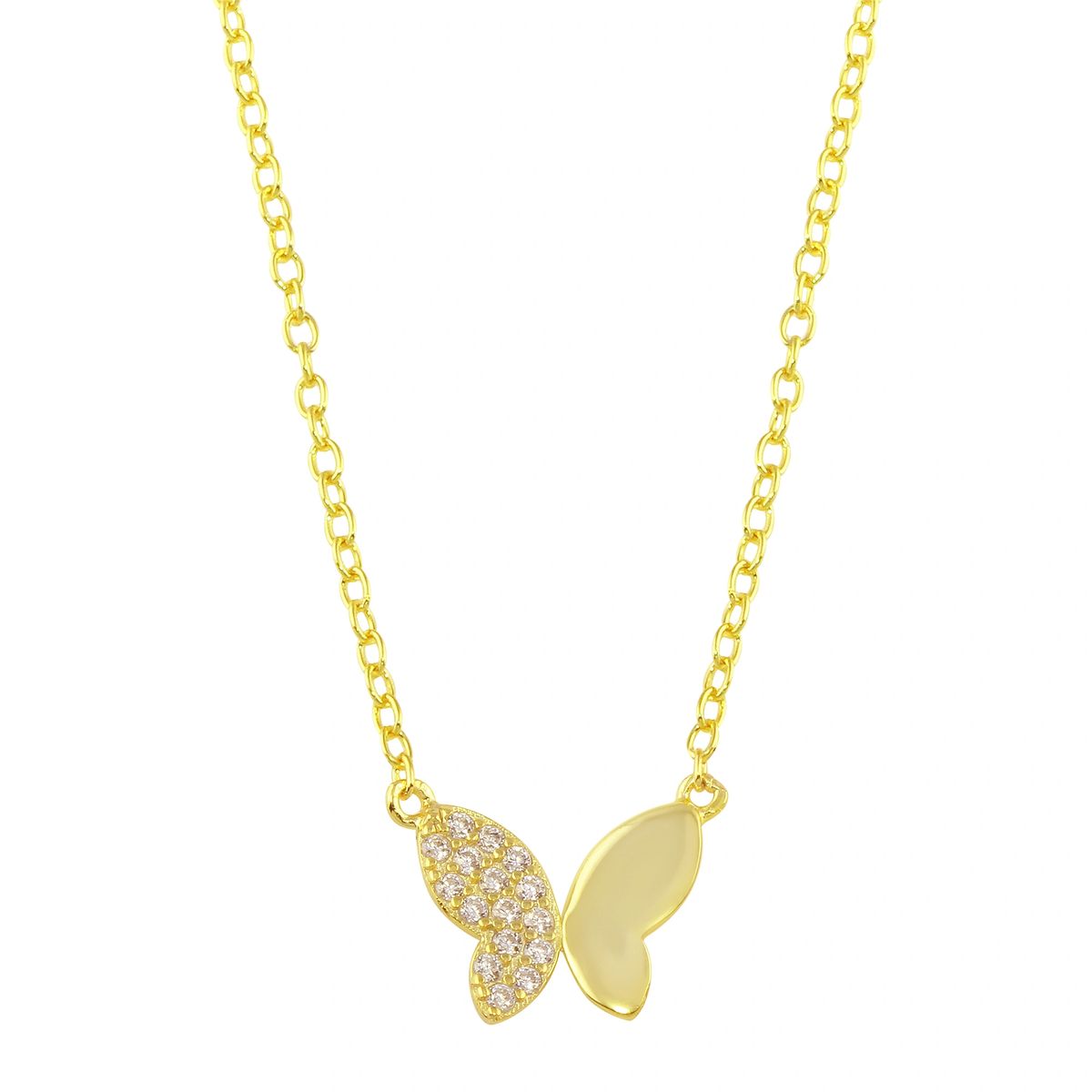 Tiny Butterfly Necklace