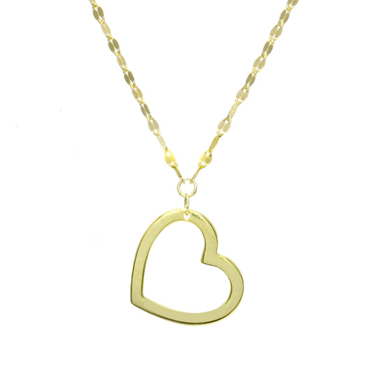 Open Heart  Necklace