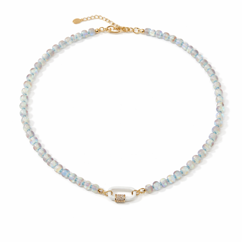 White Opal Necklace