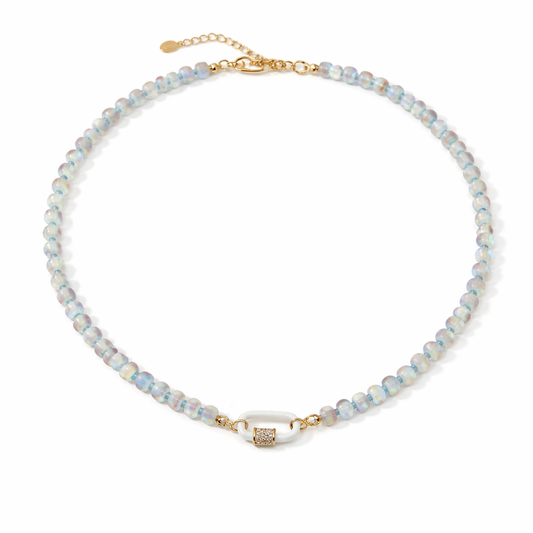 White Opal Necklace
