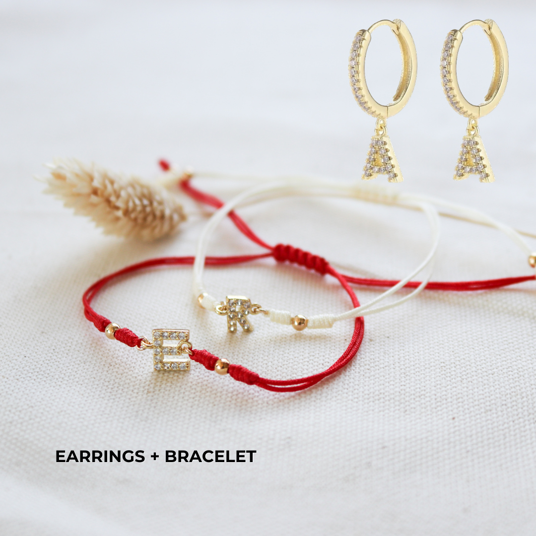Custom Combo Set Bracelet and Earrings #5