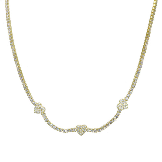 Amour Tennis Necklace