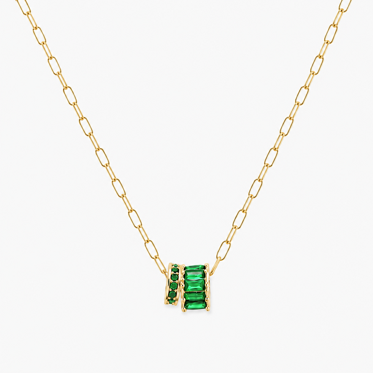 Baguette Glow Necklace