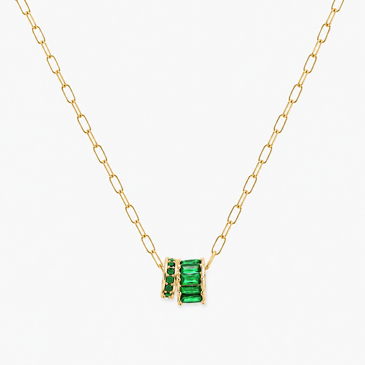 Baguette Glow Necklace