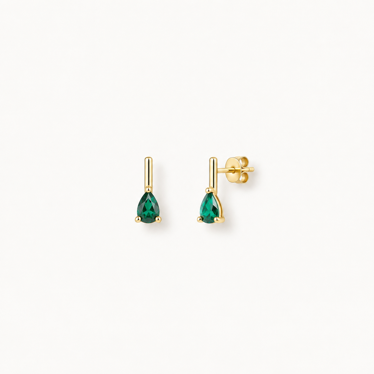 Green Drop Small Earring