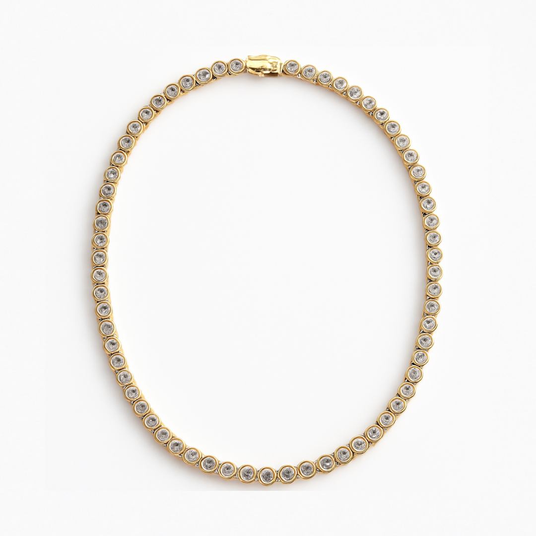 Bezel Tennis Choker