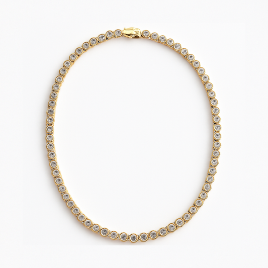 Bezel Tennis Choker
