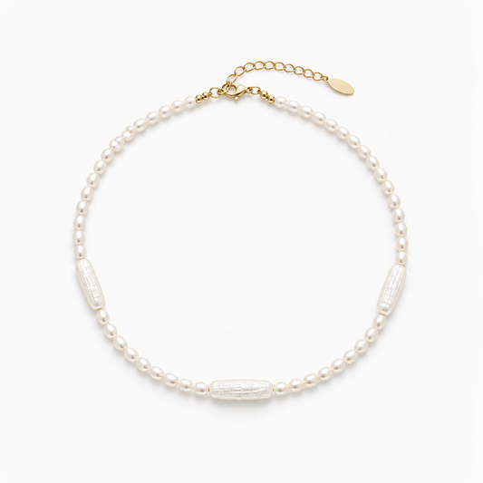 Fall Pearl Necklace