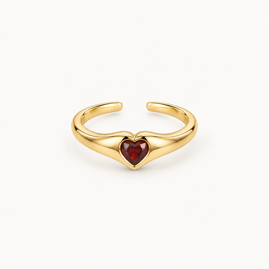 Fall Heart Ring
