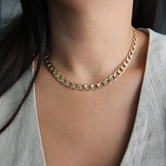 Curb Chunky Chain Necklace