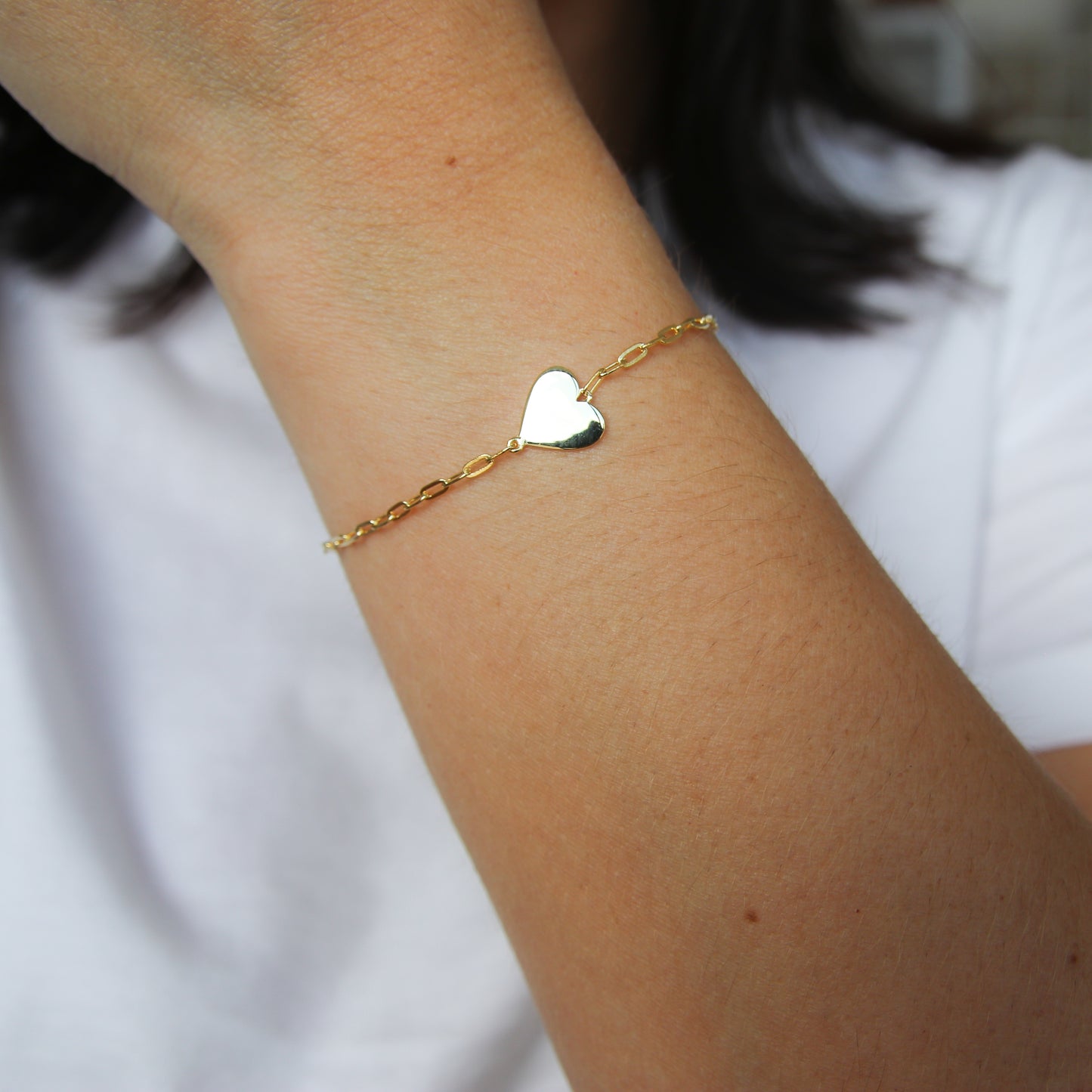 Dainty Heart Bracelet