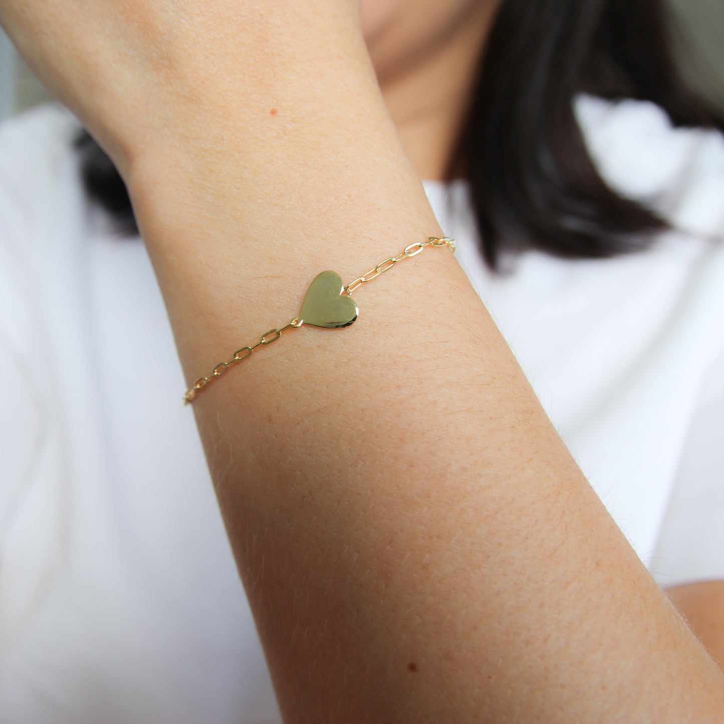 Dainty Heart Bracelet