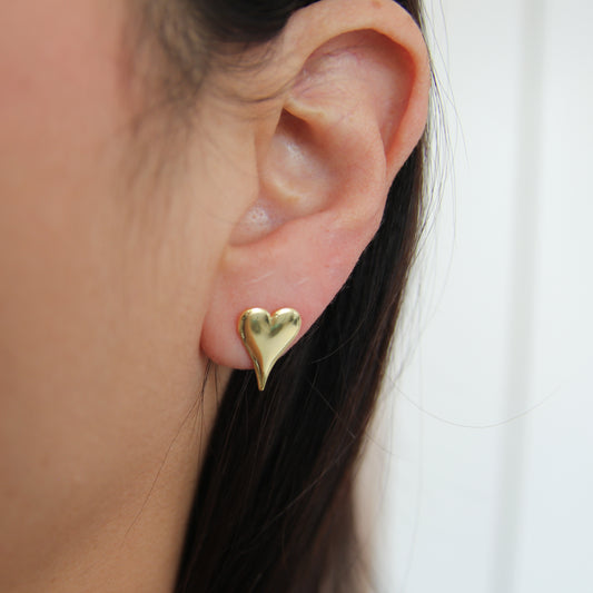 Heart Stud Earring