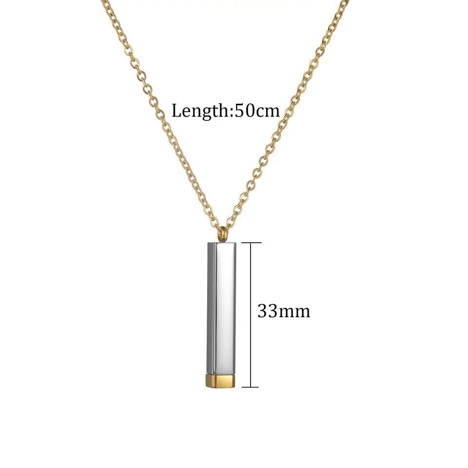 Personalized Bar Necklace