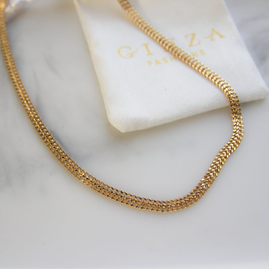 Double Curb Necklace