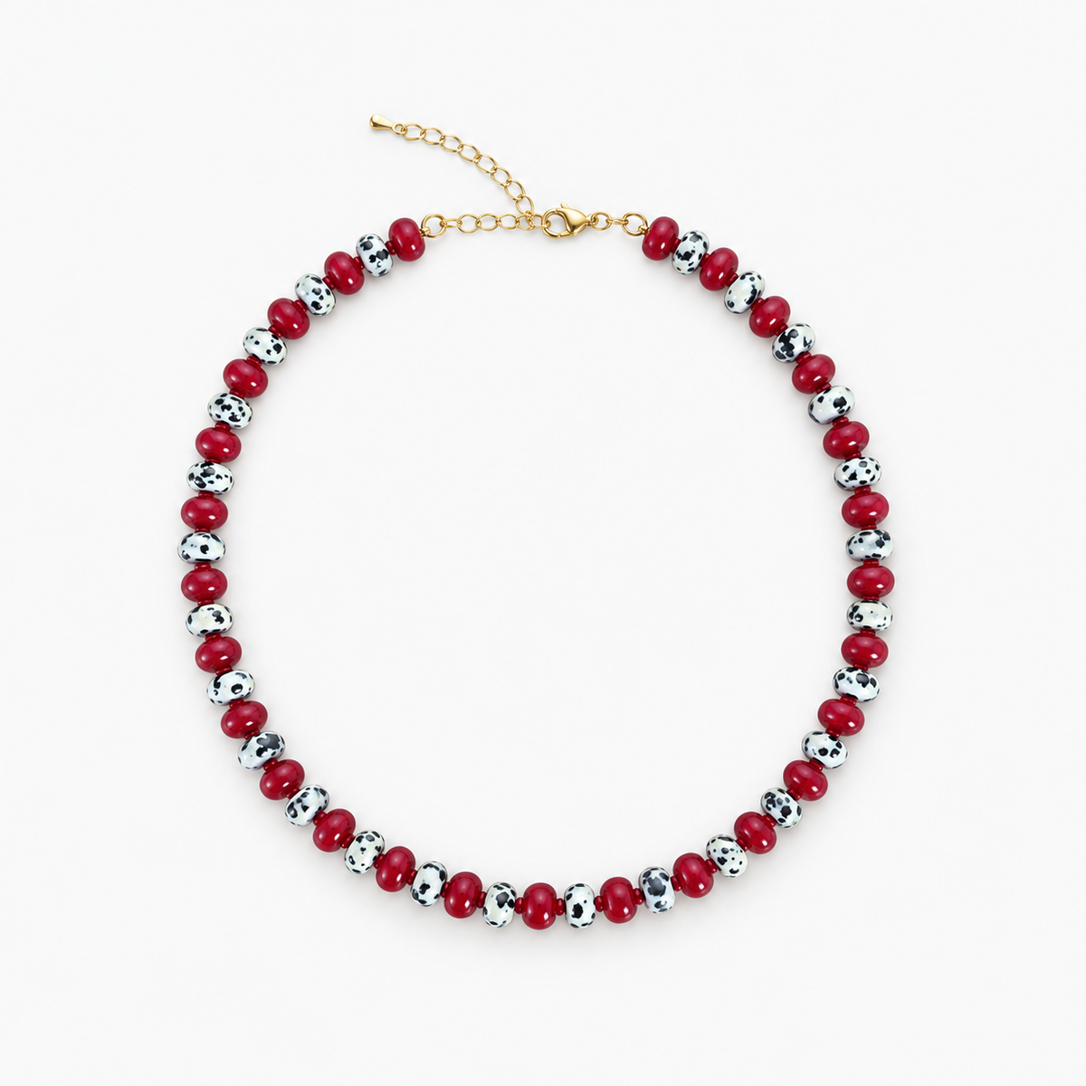 Cherry Dalmatian Necklace