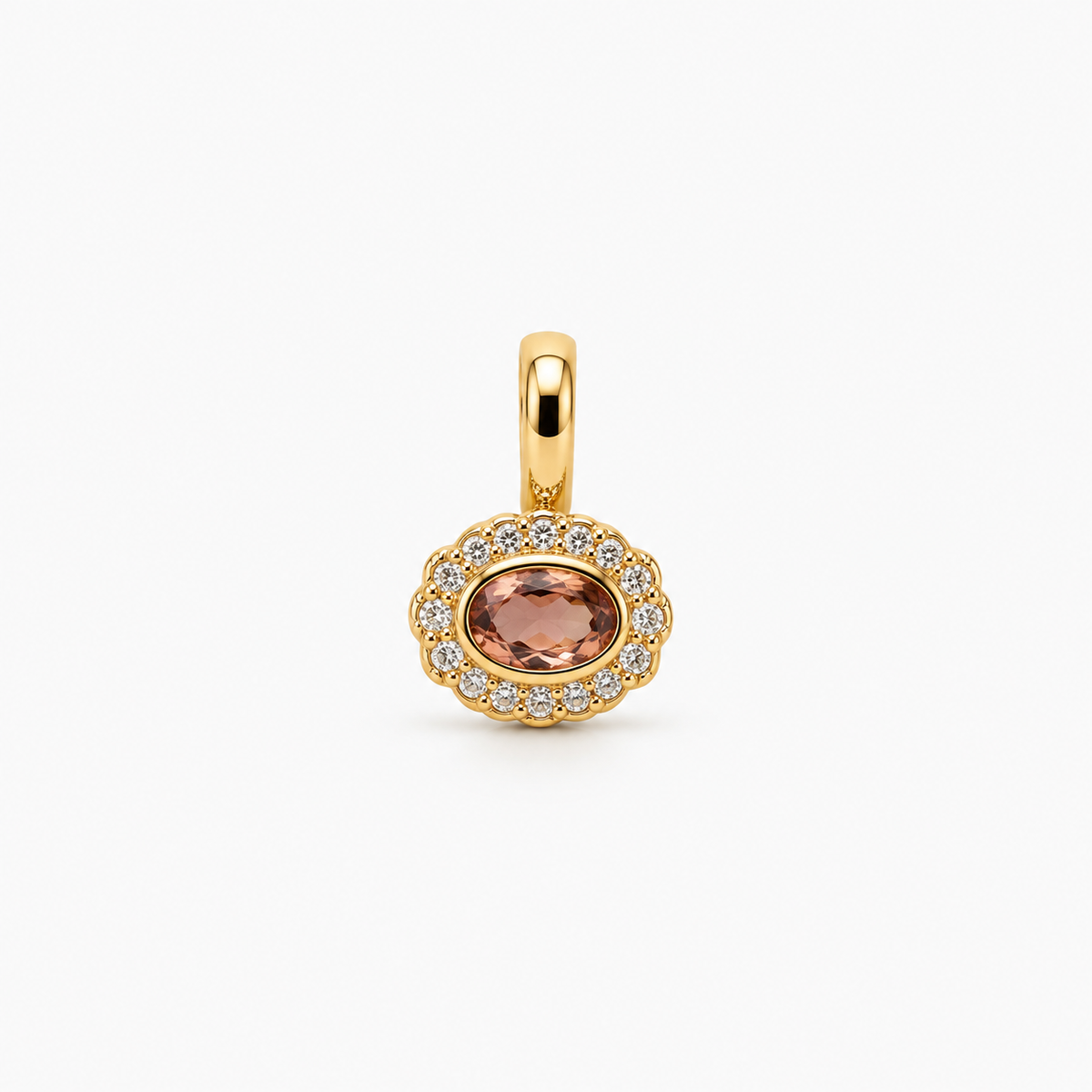 Tourmaline Bloom Charm