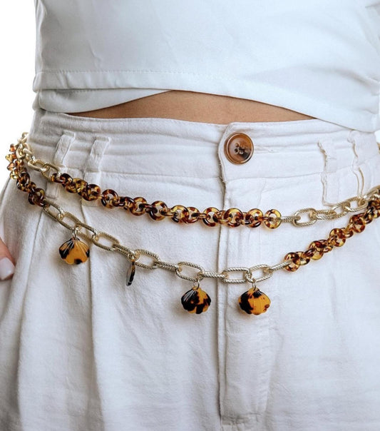 Chain Belt with Shells