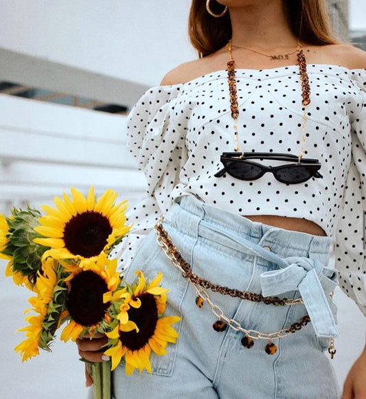 Chain Belt with Shells