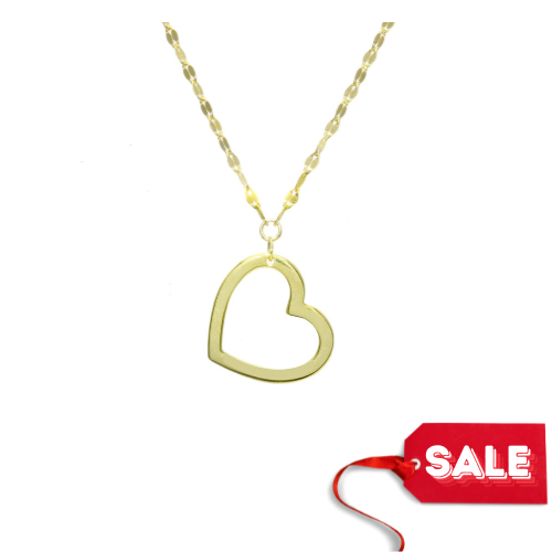 Open Heart  Necklace