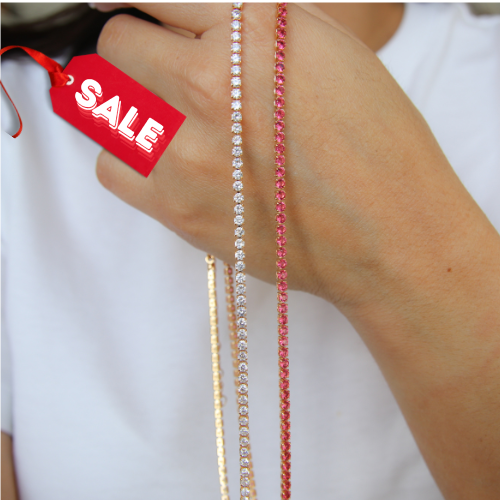 Mila Tennis Necklace