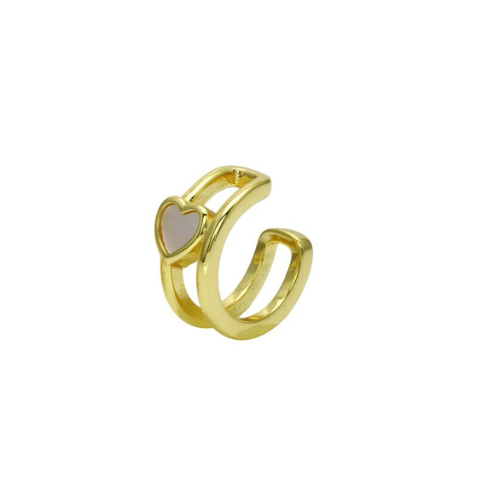 Nacre Heart Earcuff Earring