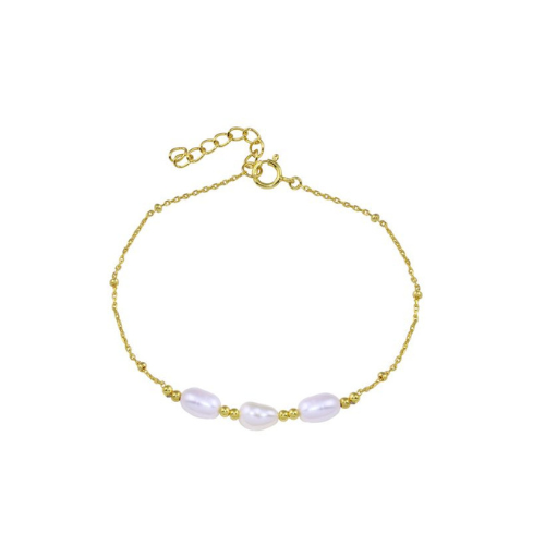 Triple Pearl Bracelet