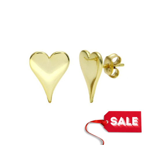 Heart Stud Earrings