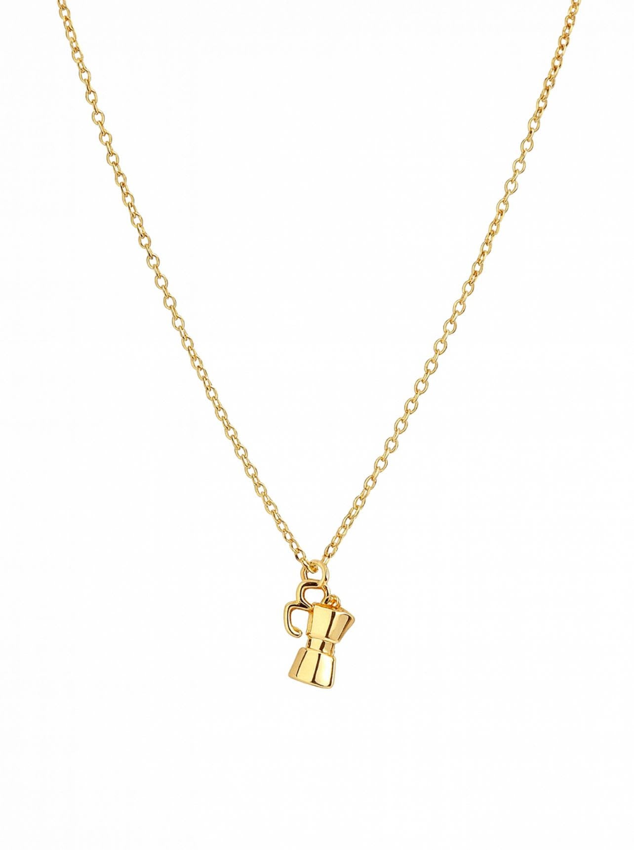Little Coffee Maker (Greca) Necklace