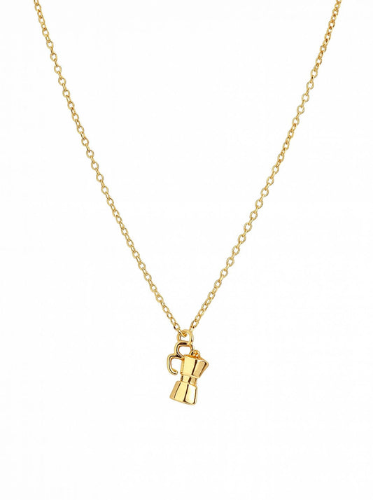 Little Coffee Maker (Greca) Necklace