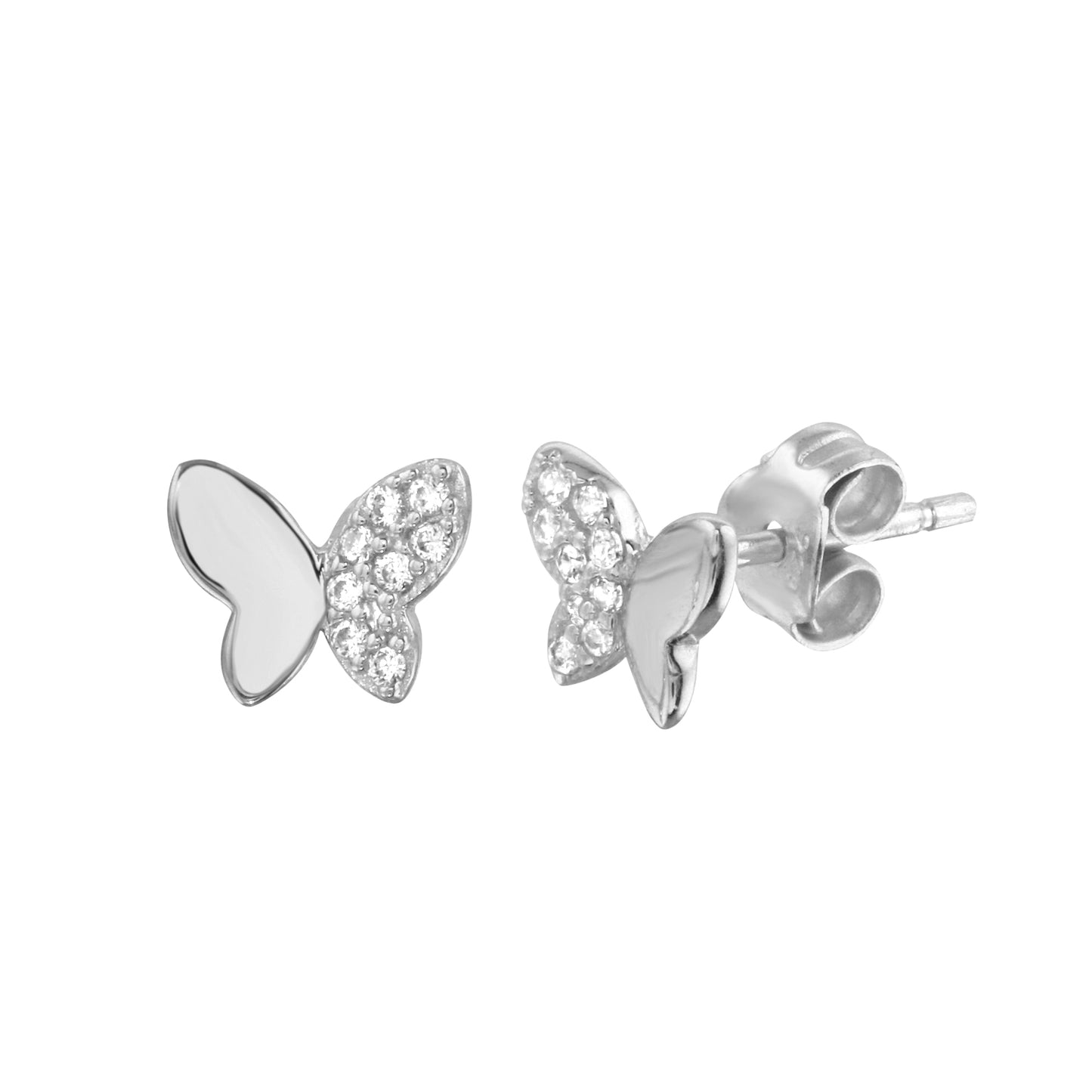 Tiny Butterfly Studs Earrings