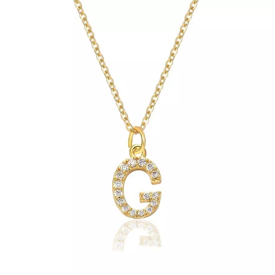 Pave Name Necklace