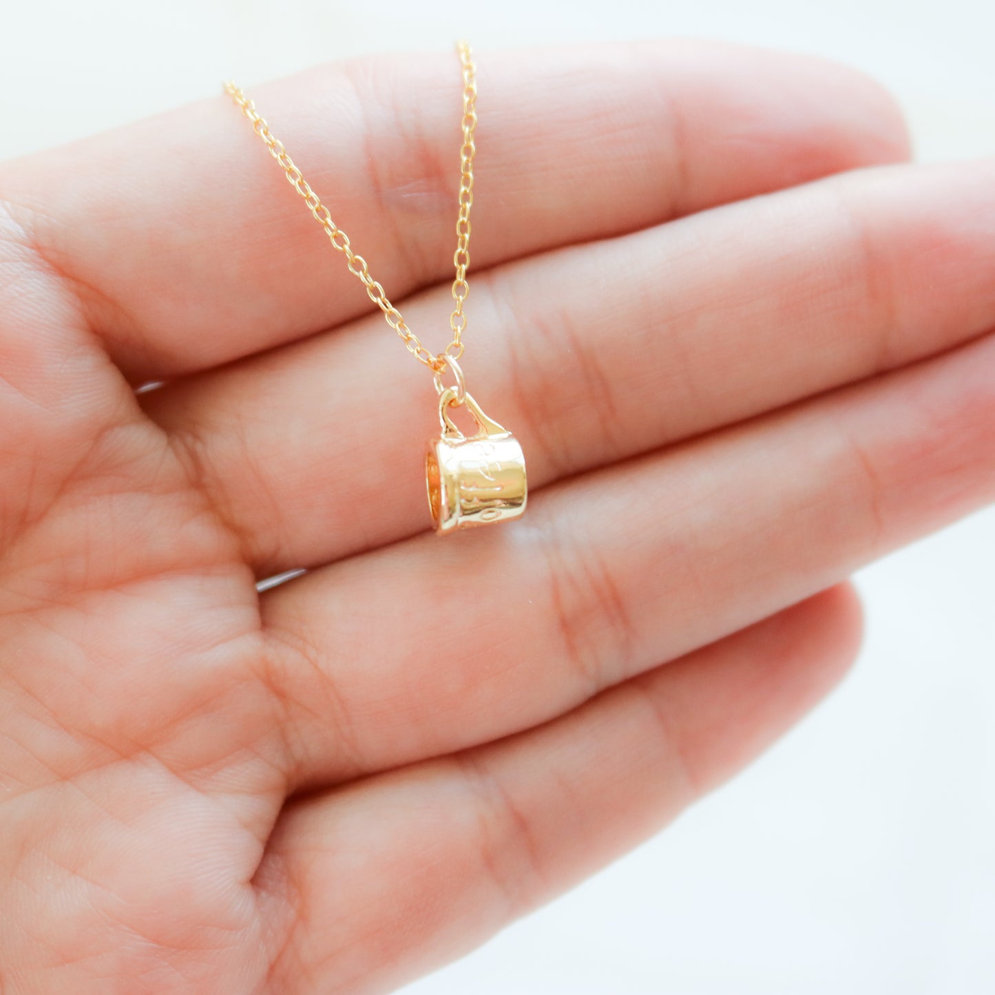 Little Coffee Cup Necklace