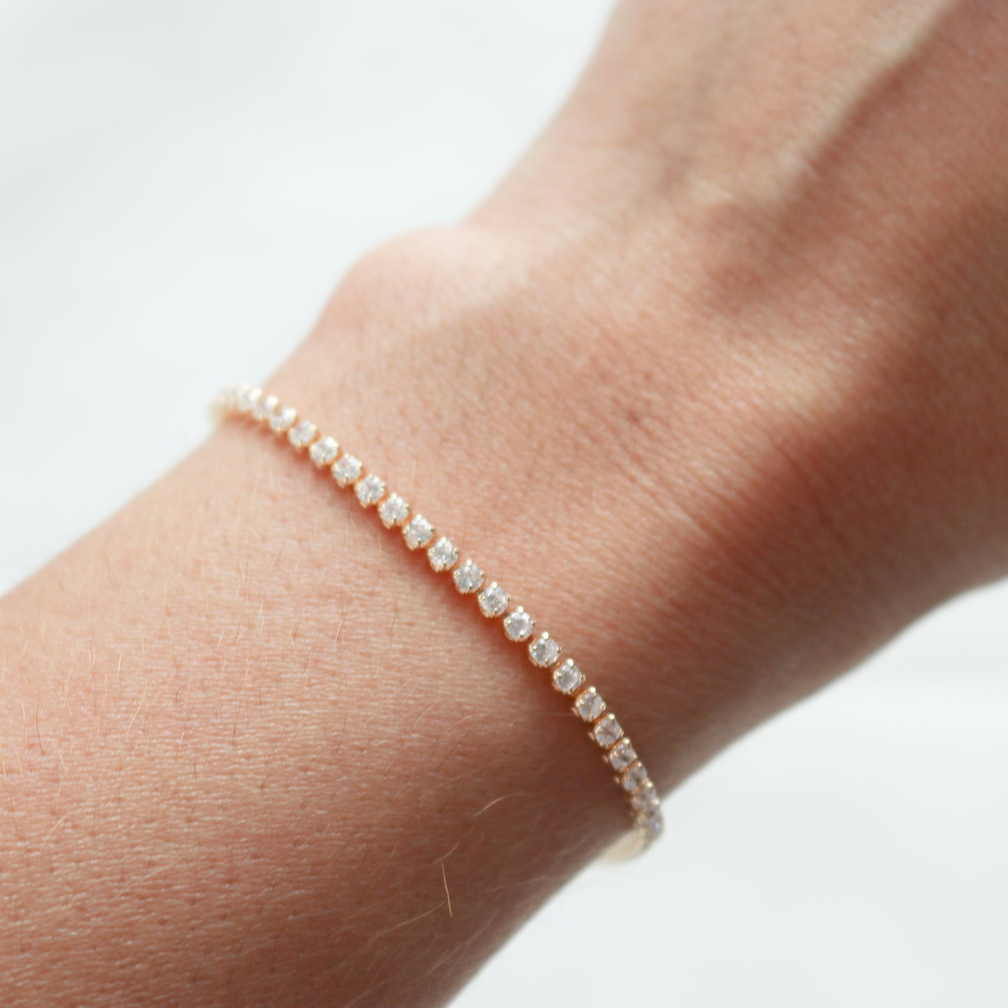 Classic Thin Tennis Bracelet