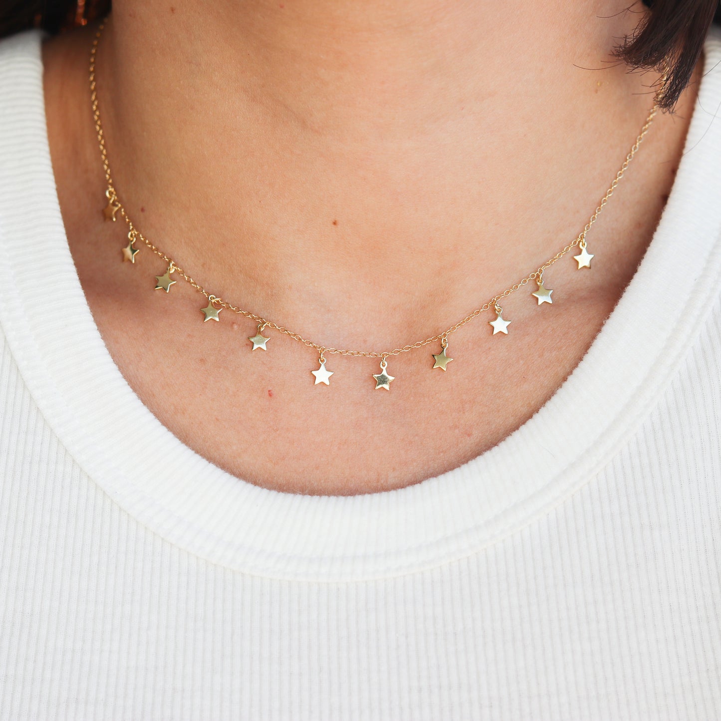 Stars Choker Necklace