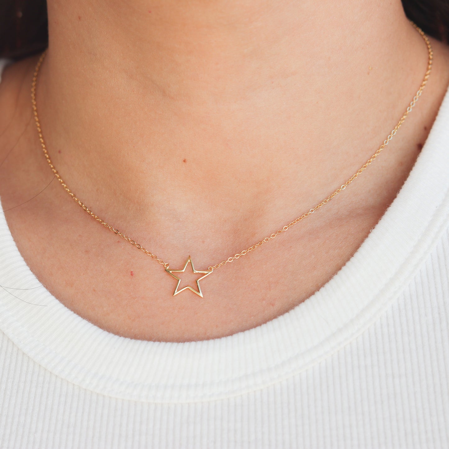 Star Open Necklace