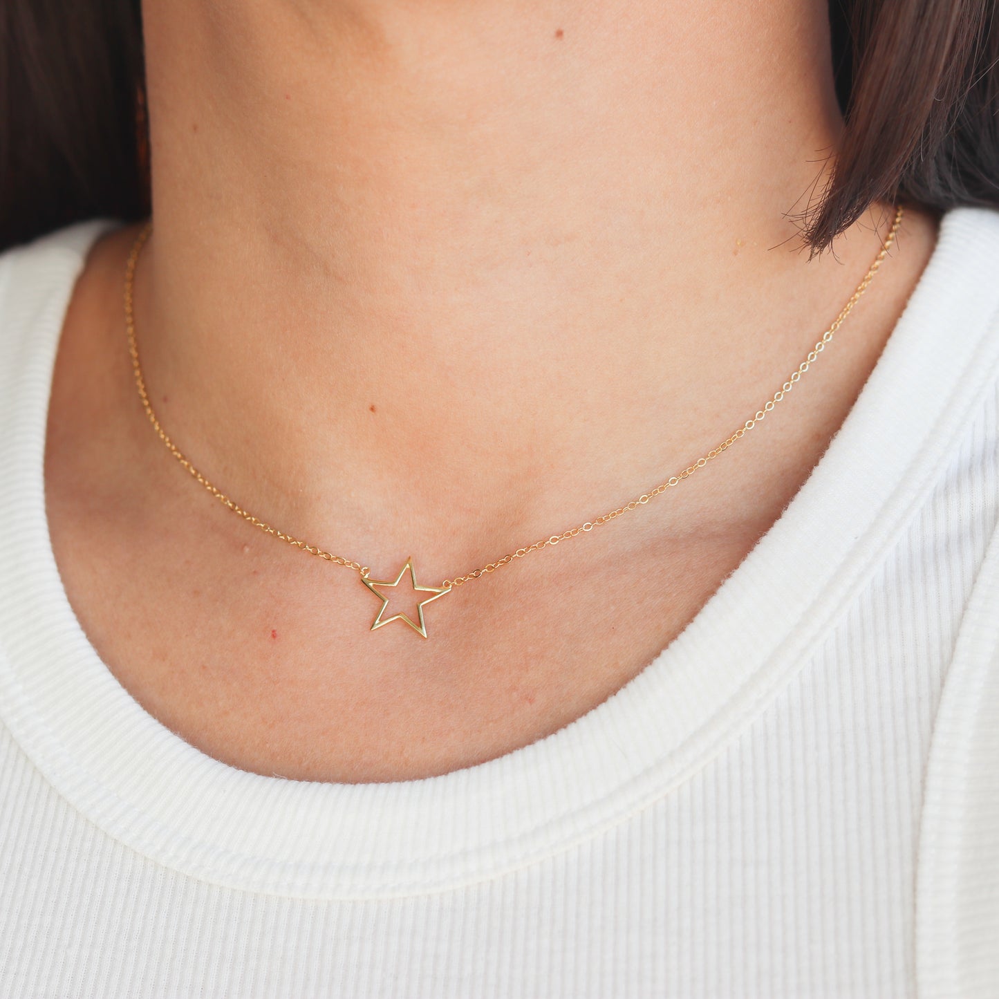 Star Open Necklace