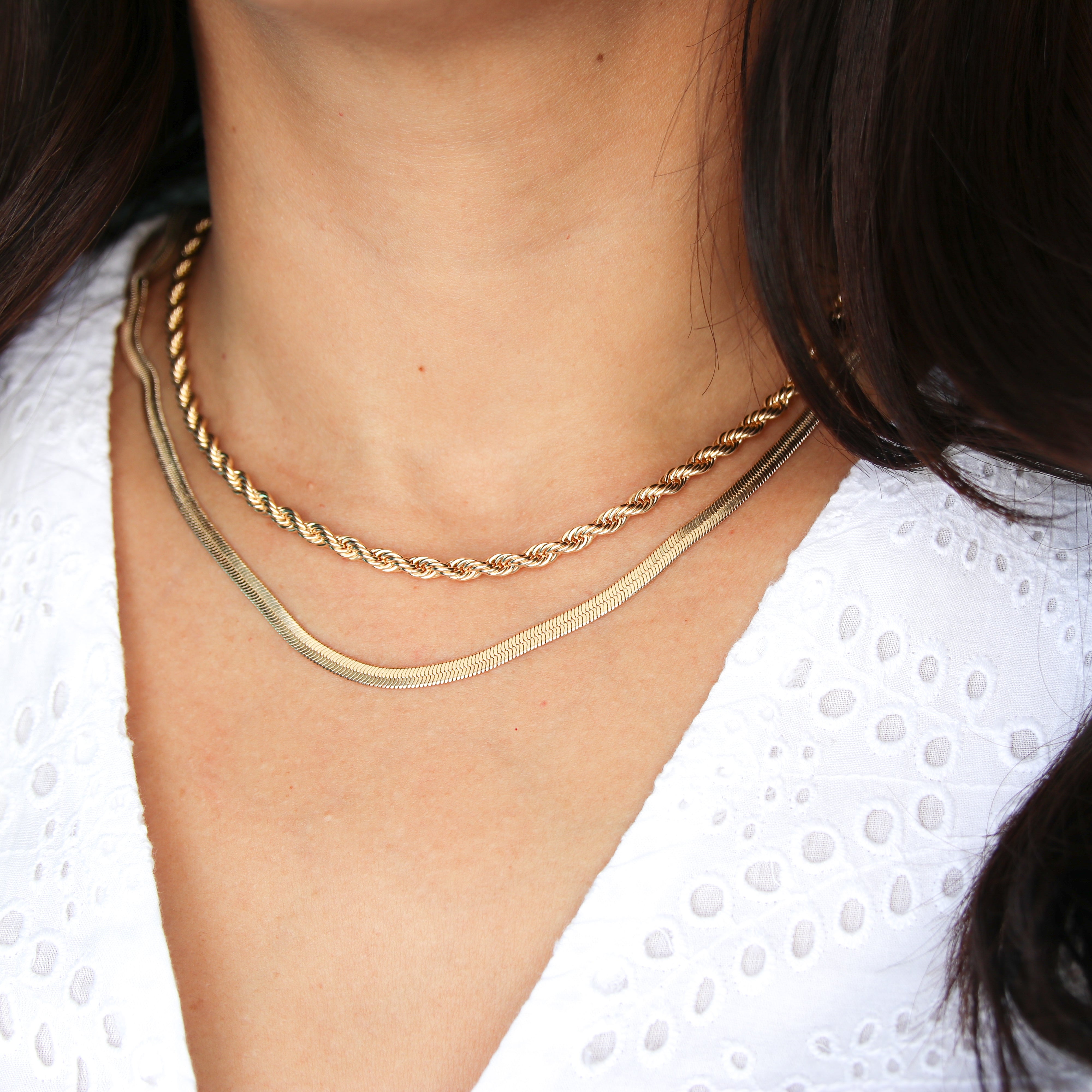Chunky Basic Chain Combo Set – GINZA FASHIONS